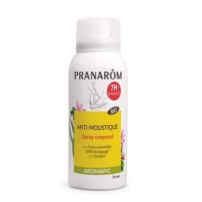 Szúnyog- és rovarriasztó spray bőrre – BIO – Aromapic – Pranarom