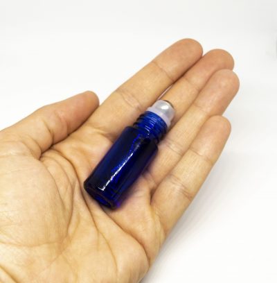 5 ml roll-on kék folyadéküveg (vastag falú)