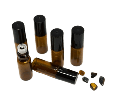 5 ml roll-on barna folyadéküveg 60 db-os csomagban – MEGA CSOMAG