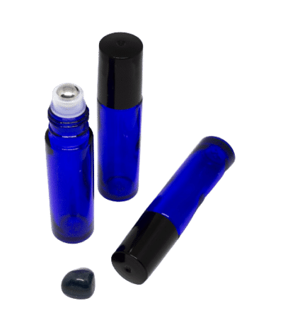 10 ml roll-on kék folyadéküveg 3db-os csomagban